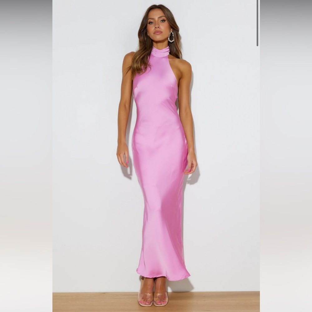 Say I Do - Hello Molly Purple/Pink Maxi Dress
